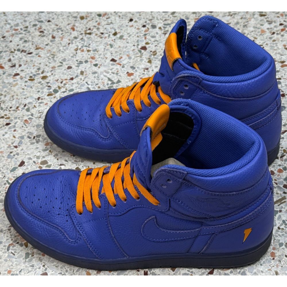 Nike Air Jordan 1 Rush Retro High OG Gatorade Rush Violet Gymshoes Size 10.5
